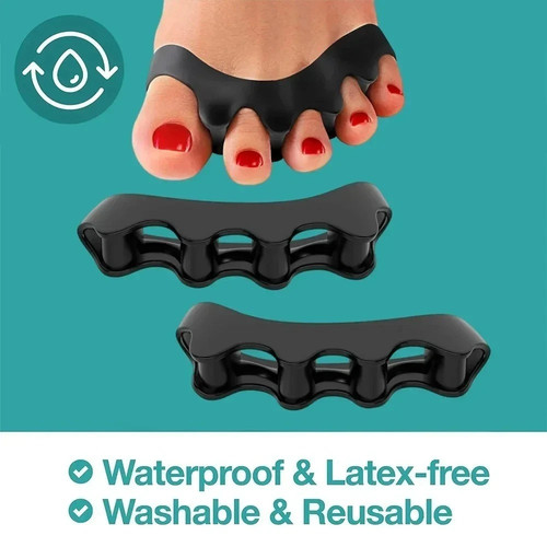 Pair silicone toe separator - pair,